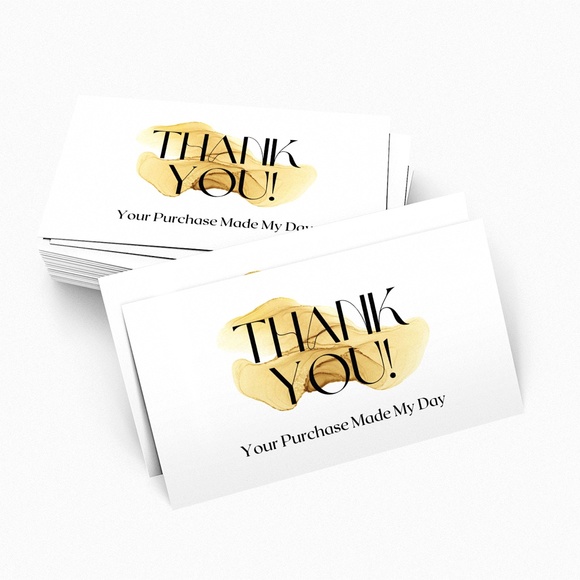 Minimalist Thank You Card - Picture 2 of 3